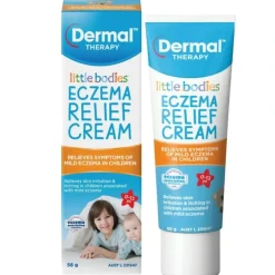 Health Safety|Dermal Therapy Little Bodies Eczema Relief Cream 56g - cutbabycare.com | baby boutique & care hub