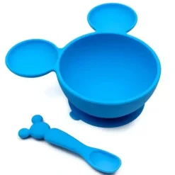 Shop All|Disney Baby Mickey Mouse Feeding Set, Blue - cutbabycare.com | baby boutique & care hub