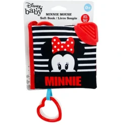 Stroller|Disney Baby Minnie Mouse Soft Book (Black, Red, White) - cutbabycare.com | baby boutique & care hub
