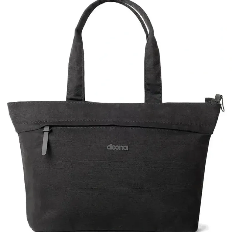 Stroller|Doona - Essentials Diaper Tote Bag, Nitro Black - cutbabycare.com | baby boutique & care hub