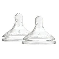 Shop All|Dr Browns Level 4 Wide-Neck Options+ Teat 2 Pack - cutbabycare.com | baby boutique & care hub