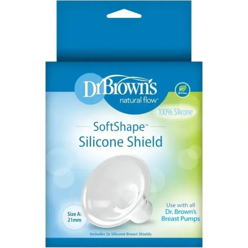 Shop All|Dr Browns Softshape Silicone Shields Size A 2 Pack - cutbabycare.com | baby boutique & care hub