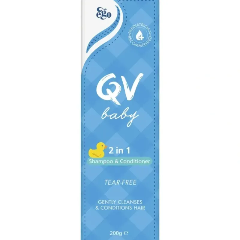 Shop All|Ego QV Baby 2 N 1 Shampoo & Conditioner 200g - cutbabycare.com | baby boutique & care hub