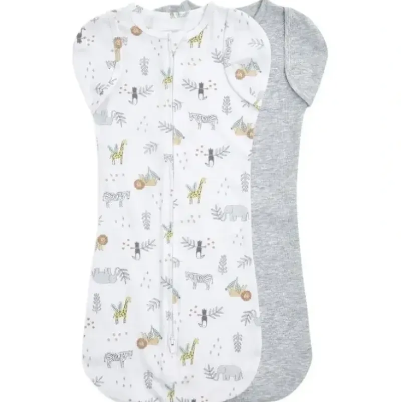 Shop All|Essentials Savannah Spots Newborn Snug Swaddle 0-3 months 2pk - cutbabycare.com | baby boutique & care hub