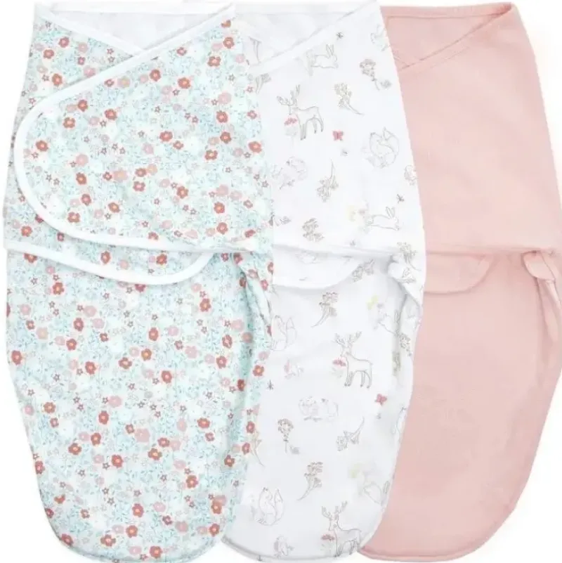 Stroller|Essentials wrap swaddle 3pack - Fairy Tale Flowers 0-3 months - cutbabycare.com | baby boutique & care hub