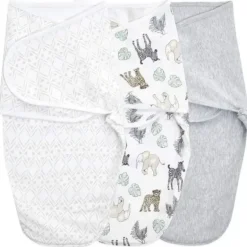 Stroller|Essentials wrap swaddle 3pack - Toile 0-3 months - cutbabycare.com | baby boutique & care hub