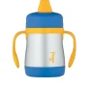 Shop All|Foogo Stainless Steel Vacuum Insulated Spout Sippy Cup with Handles Blue 210ml - cutbabycare.com | baby boutique & care hub