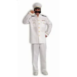 Shop All|Forum Novelties Navy Captain Sailor White Adult Dress Up Costume Set Size STD - cutbabycare.com | baby boutique & care hub
