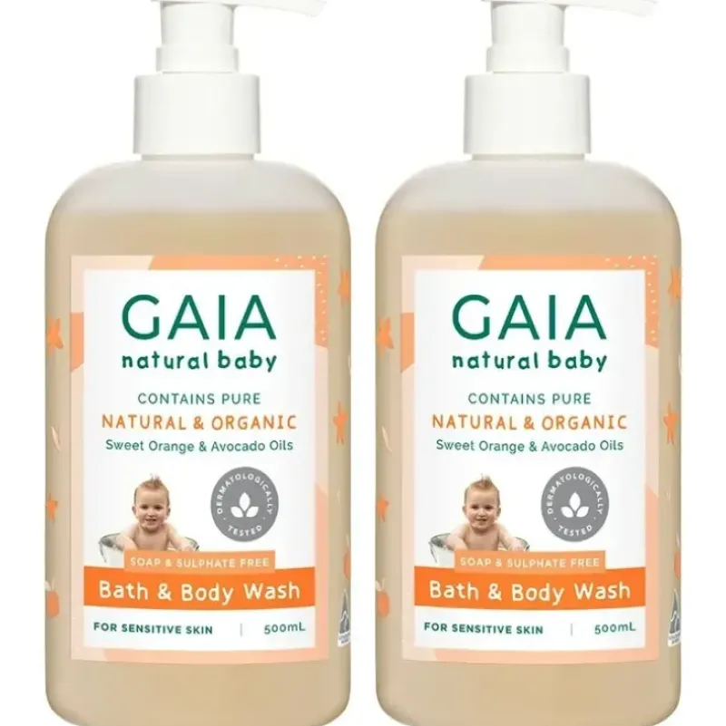 Bath Potty|Gaia 1L Pure/Organic Bath & Body Wash for Baby/Kids/Toddlers Vegan Friendly - cutbabycare.com | baby boutique & care hub