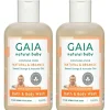 Bath Potty|Gaia 2x250ml Pure/Organic Bath & Body Wash for Baby/Kids/Toddlers Vegan Friendly - cutbabycare.com | baby boutique & care hub