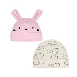 Shop All|Gerber Bunny Baby Caps 0-6 Months - cutbabycare.com | baby boutique & care hub