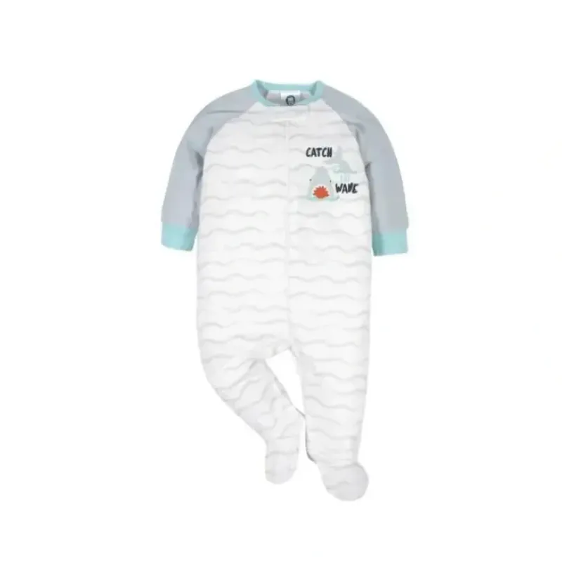 Shop All|Gerber Footed Sleep n Play Baby Boy, Shark 6-9M - cutbabycare.com | baby boutique & care hub
