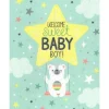 Shop All|Gina B Designs - Welcome Sweet Baby Boy Greeting Card For Baby Shower, New Parents, Mother-To-Be - cutbabycare.com | baby boutique & care hub