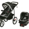 Stroller|Graco Fastaction Fold Jogger Click Connect Travel System, Gotham - cutbabycare.com | baby boutique & care hub