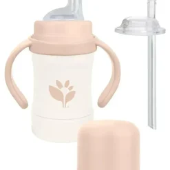 Health Safety|Green Sprouts - 6 Oz Sprout Ware Sip & Straw, Spice - cutbabycare.com | baby boutique & care hub