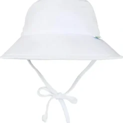 Shop All|Green Sprouts - Baby Breathable Swim & Sun Bucket Hat, White - cutbabycare.com | baby boutique & care hub