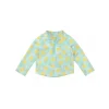 Health Safety|Green Sprouts - Baby Long Sleeve Zip Rashguard Shirt, Lemons - cutbabycare.com | baby boutique & care hub