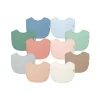 Nursing Feeding|Green Sprouts - 10Pk Unisex Baby Stay-Dry Infant Bibs, Blueberry - cutbabycare.com | baby boutique & care hub