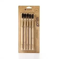 Shop All|Grin Bamboo Toothbrush (3-Pack) Soft - Emoji - cutbabycare.com | baby boutique & care hub