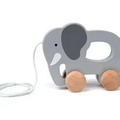 Shop All|Hape - Elephant Wooden Push and Pull Toddler Toy - cutbabycare.com | baby boutique & care hub