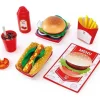 Shop All|Hape - Fast Food Set, Wooden Diner Fast Food Toy Set - cutbabycare.com | baby boutique & care hub