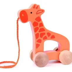 Shop All|Hape - Giraffe Wooden Push and Pull Toddler Toy - cutbabycare.com | baby boutique & care hub