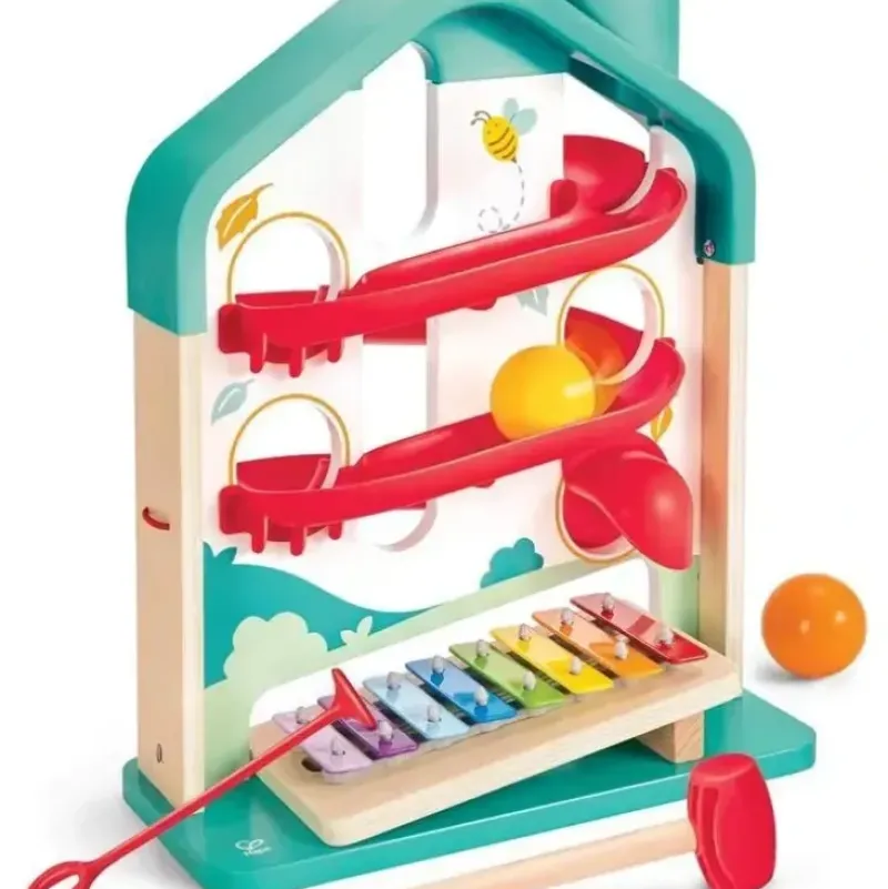 Shop All|Hape - Melody Mansion Ball Run - cutbabycare.com | baby boutique & care hub