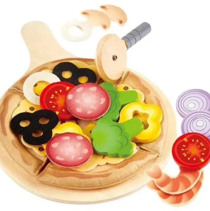Shop All|Hape - Perfect Pizza Wooden Playset for Kids Kitchen - cutbabycare.com | baby boutique & care hub