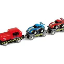 Shop All|Hape - Race Car Transporter - cutbabycare.com | baby boutique & care hub
