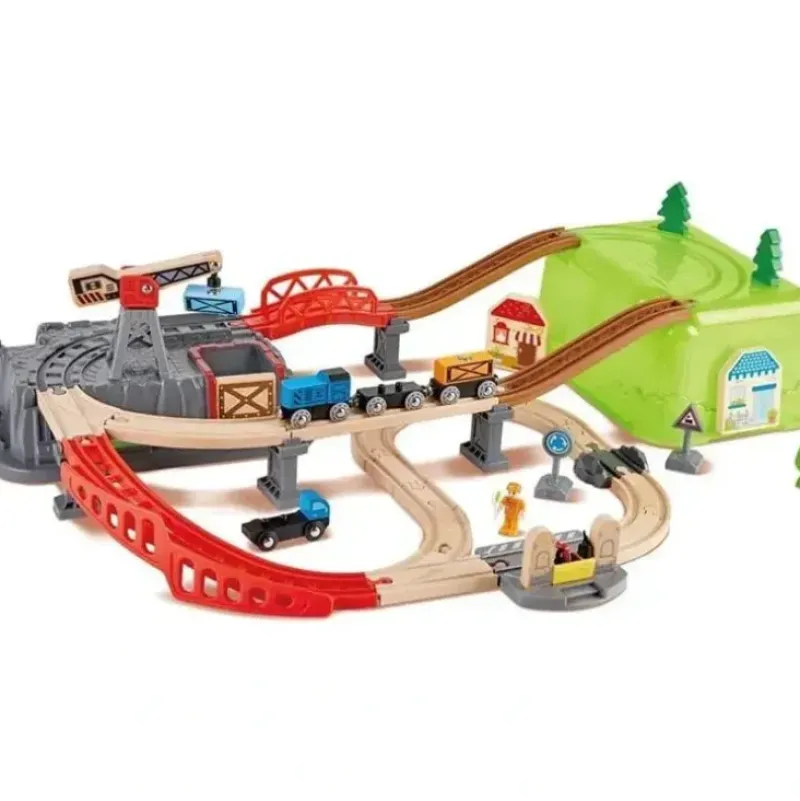 Shop All|Hape - Railway Bucket Builder Set - cutbabycare.com | baby boutique & care hub