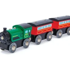 Shop All|Hape - Railway Steam-Era Passenger Train - cutbabycare.com | baby boutique & care hub
