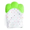 Shop All|Happy Kids Silicone Teether Mitten Green - cutbabycare.com | baby boutique & care hub