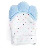 Shop All|Happy Kids Silicone Teether Mitten Blue - cutbabycare.com | baby boutique & care hub