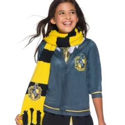 Shop All|Harry Potter Hufflepuff Deluxe Scarf Adult/Unisex One Size Halloween Costume - cutbabycare.com | baby boutique & care hub