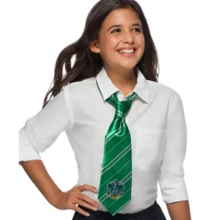Shop All|Harry Potter Slytherin Tie Stripes Unisex Party Costume Accessory Adult Green - cutbabycare.com | baby boutique & care hub