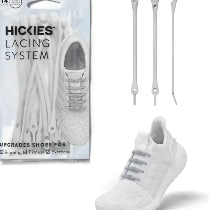 Shop All|Hickies - No Tie Shoelaces For Adults Premium, Unisex, One Size fit All, Grey Straps - cutbabycare.com | baby boutique & care hub