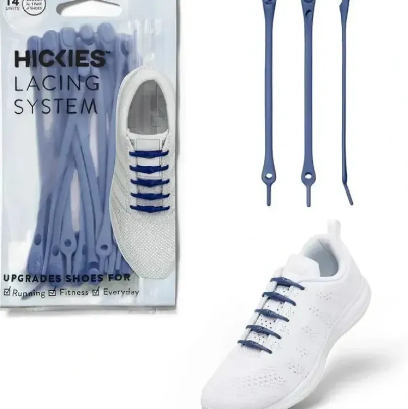 Shop All|Hickies - No Tie Shoelaces For Adults Premium, Unisex, One Size fit All, Blue Straps - cutbabycare.com | baby boutique & care hub