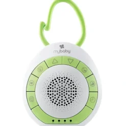 Car Seats|Homedics MyBaby SoundSpa/Music On The Go Speaker for Stroller/Pram White/Green - cutbabycare.com | baby boutique & care hub