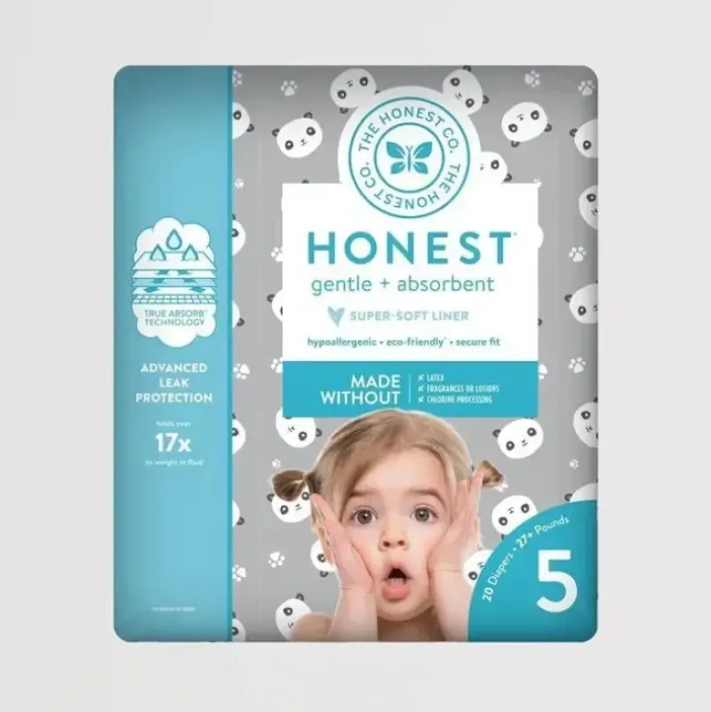 Shop All|Honest Diapers Panda Size 5 - cutbabycare.com | baby boutique & care hub
