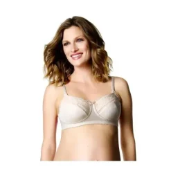 Nursing Feeding|Hotmilk Show Off Maternity & Nursing Bra, Ivory, Size 18/40 E - cutbabycare.com | baby boutique & care hub