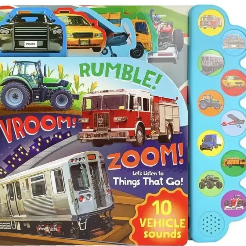 Shop All|House Of Marbles - Sound Book Rumble!, Vroom!, Zoom! - cutbabycare.com | baby boutique & care hub