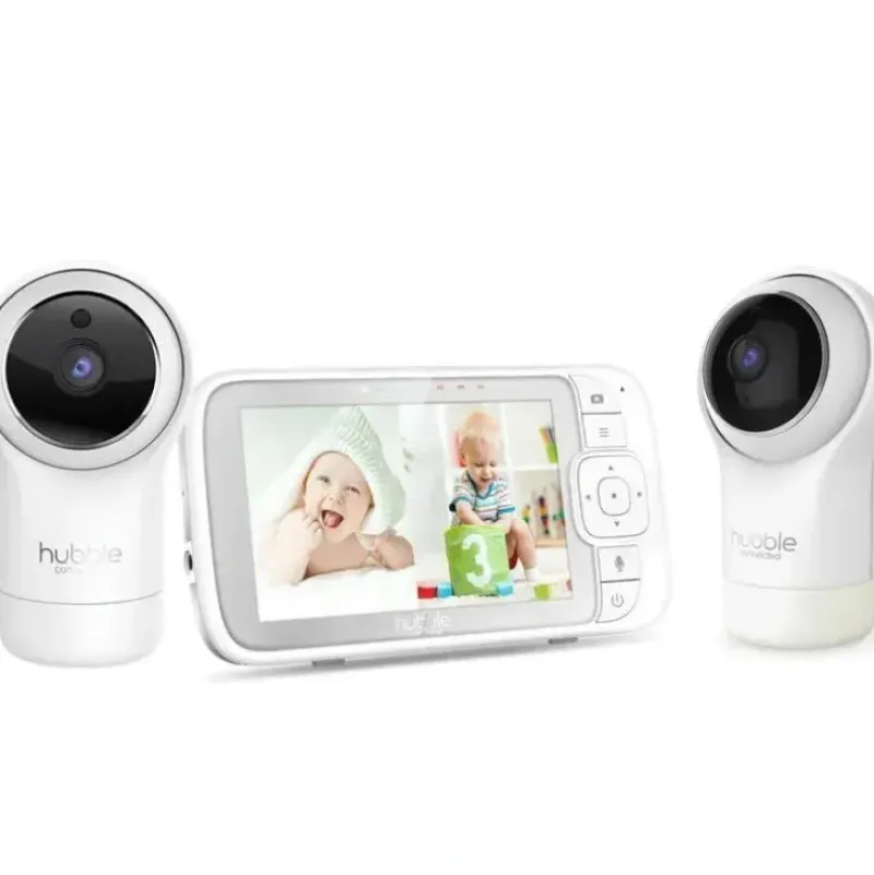 Shop All|Hubble - Nursery View Pro Twin 5 Video Baby Monitor Twin Set With Pan, Tilt, And Zoom - cutbabycare.com | baby boutique & care hub