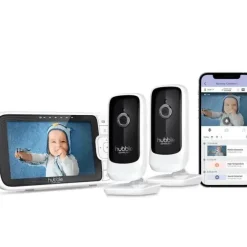 Shop All|Hubble - Wi-Fi Nursery Pal Link Premium Twin 5 Smart Baby Monitor Twin Cameras - cutbabycare.com | baby boutique & care hub