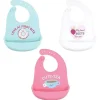 Shop All|Hudson - Baby Unisex Baby Silicone Bibs, Cute-Tea, One Size, 3Pk - cutbabycare.com | baby boutique & care hub