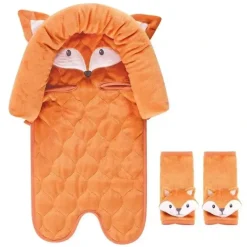 Shop All|Hudson Baby - Fox Unisex Baby Car Seat Insert & Strap Covers - cutbabycare.com | baby boutique & care hub