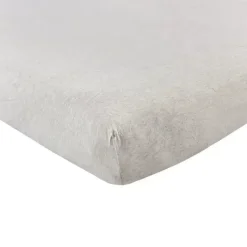 Shop All|Hudson Baby - Heather Gray Unisex Baby Cotton Fitted Crib Sheet - cutbabycare.com | baby boutique & care hub