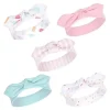 Shop All|Hudson Baby - 5Pk Baby Girl Cotton and Synthetic Headbands, Ice Cream - cutbabycare.com | baby boutique & care hub