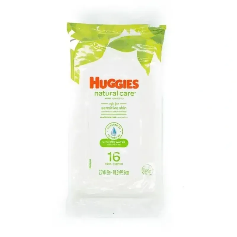 Shop All|Huggies Natural Care Fragrance Free Baby Wipes 16 Count Travel Pack - cutbabycare.com | baby boutique & care hub