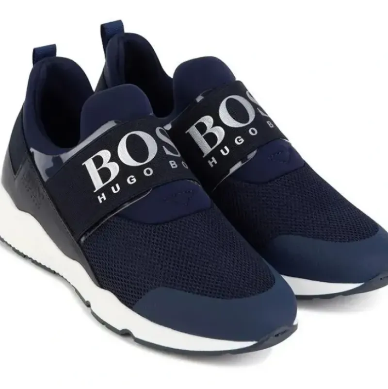 Shop All|Hugo Boss - Baby Boy Sneaker, Black - cutbabycare.com | baby boutique & care hub
