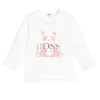 Shop All|Hugo Boss - Long Sleeve T-Shirt Panda Graphic Logo, White - cutbabycare.com | baby boutique & care hub